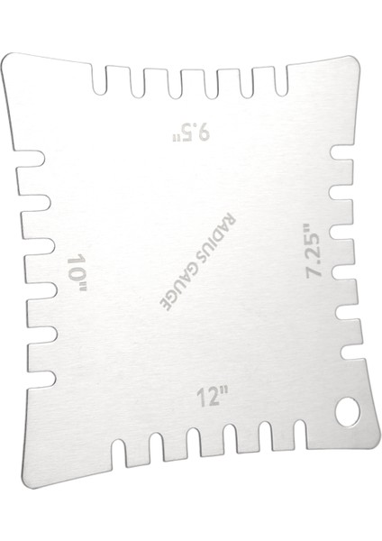 4 Adet Klavye Yarıçapını Ölçmek Için Gitar Çentikli Yarıçap Göstergeleri (Yurt Dışından)