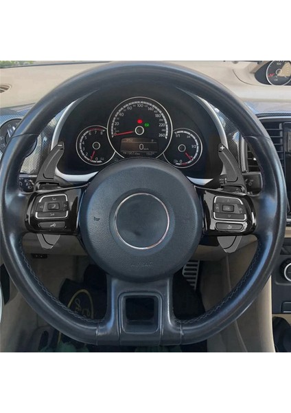 Direksiyon Simidi Vardiyalı Kürekler Volkswagen Golf Için Araç 5 6 Mk6 Gtı R Jetta Mk5 Passat B6 B7 (Yurt Dışından) modelleri