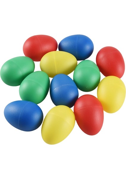 12 Adet Plastik Yumurta Çalkalayıcıları 4 Farklı Renkle Ayarlanmış, Perküsyon Müzikal Yumurta Maracas Çocuk Çocuk Oyuncakları (Yurt Dışından) fiyatları
