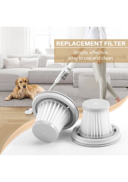 Xiaomi Mijia Için 4pcs Hepa Filtresi Kullanışlı Vakum Süpürge Ev Araba Mini Kablosuz Yıkanabilir Filtre Yedek Parçalar Aksesuarlar (Yurt Dışından) fiyatları
