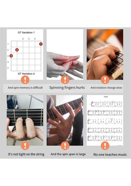 Gitar Yardım Akorları Eğitmeni Eğitim Gitar Öğrenme Yardım Aracı Öğretim Uygulama Yardımı Çocuklar Için Pratik (Yurt Dışından) fırsatları