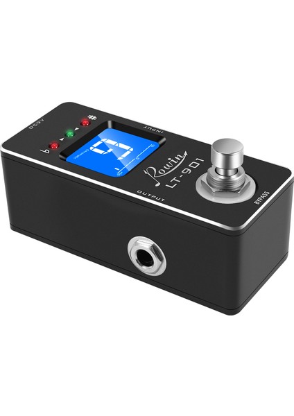 Rowin LT-901 Gitar Tuner Efekt Pedal Mini Kromatik True Bypass LCD Ekran Dijital Pedal Gitar Parçaları Aksesuarları (Yurt Dışından) fiyatları