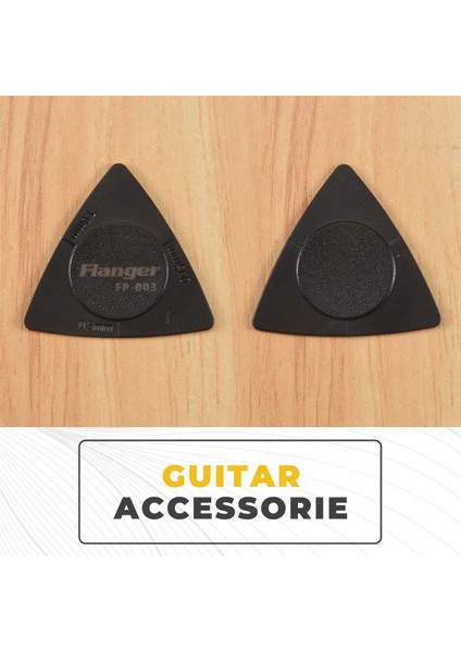 Flanger 10PCS Üçgen Guitar Seçimleri 1.0 0.75 0.5 mm Kalınlık Pc + Abs Malzeme Antislip Style Siyah (Yurt Dışından) indirimleri