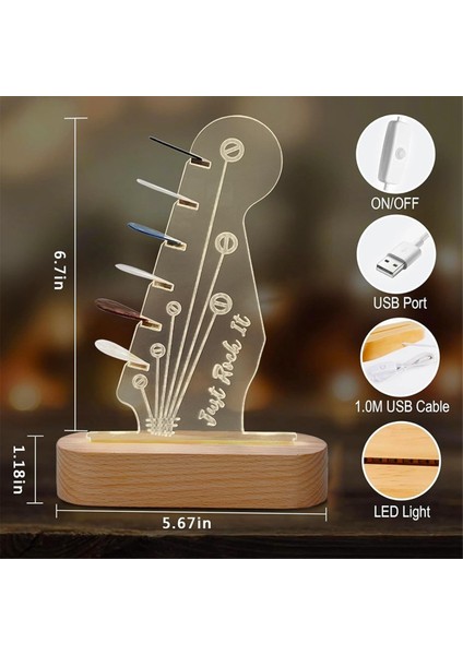 Akustik Elektrik Bas Ukulele Keman Yuvarlak Tabanı Için Gitar Seçim Ekranı, Aydınlık Seçim Depolama Rafı (Yurt Dışından) indirimleri