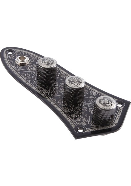 3 Jazz Jb Bas Yüklü Bas Gitar Parçaları Için Yüklü Kablolu Kontrol Plakası Jb-03 (Yurt Dışından)