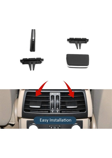 Bmw X5/x6 Hava Havalandırma Çıkışı Sekmesi Klipsi, Arka Sıra Temiz Hava Izgara Klipleri Bmw X5 E70 2006-2012, X6 E71 2008-2013 (Yurt Dışından) fırsatları