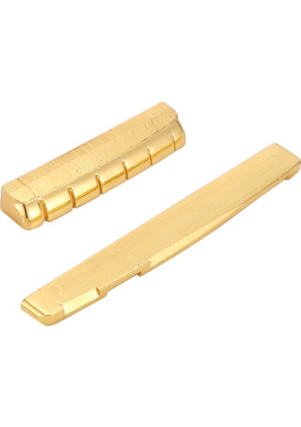 Pirinç 6 Dize Akustik Guar Köprüsü Somun ve Eyer (Yurt Dışından) fiyatları