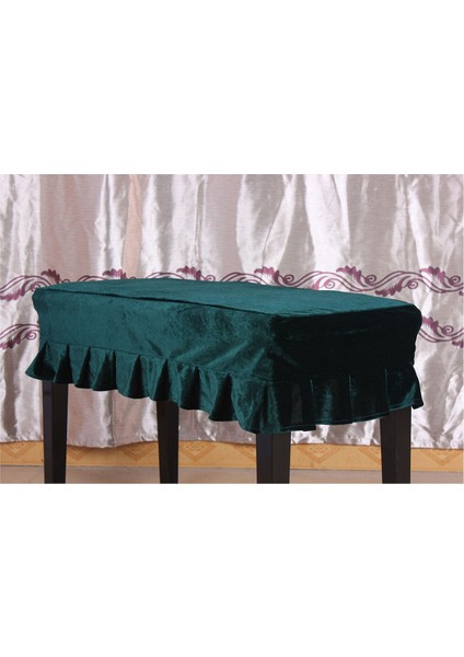Piyano Tezgah Kapağı Altın Kadife Piyano Çift Tezgah Kapağı Toz Geçirmez Kalınlaşmış Piyano Tezgah Kapağı Guzheng Piyano Benchcover, F (Yurt Dışından) fiyatları