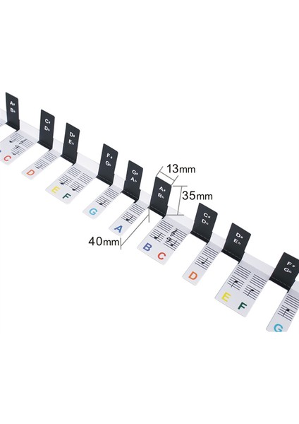 2 Pcs 88 Tuşlar Çıkarılabilir Piyano Anahtar Etiketleri Piyano Klavye Çıkartmaları Piyano Notlar Yeni Başlayanlar Için Işaretçi Öğrenciler Çok Molor (Yurt Dışından) fiyatları