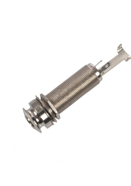 Mono Uzun Giriş Çıkışı Dişli Gitar Namlu Jack Yeni 1/4 Inç (Yurt Dışından)