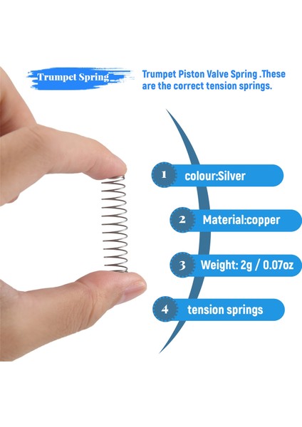 3pcs Trompet Piston Valfi Yay Aksesuarları Parça Değiştirme (Yurt Dışından) indirimleri