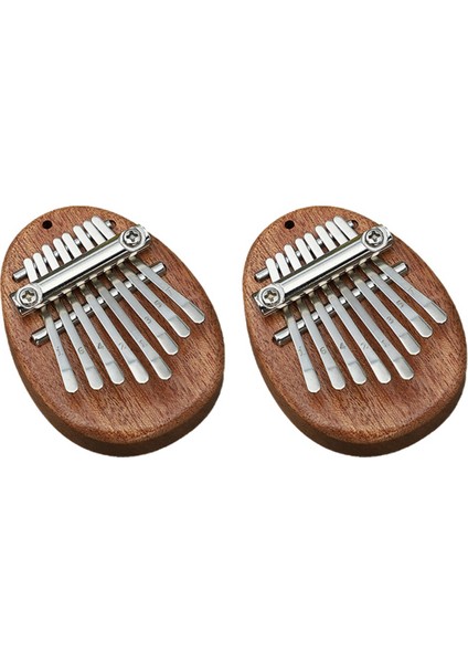 Mini Kalimba Mini Başparmak Piyano 8 Tonlu Taşınabilir Yeni Başlayan Parmak Piyano Enstrümanı C (Yurt Dışından)