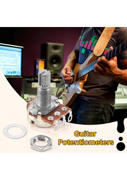 Gitar Küçük Boyutlu Saksılar B500K Gitar Bas Parçaları Için Potansiyometreler (10 Paket) (Yurt Dışından) indirimleri