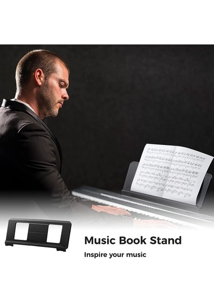 Not Standı, Taşınabilir Masaüstü Kitap Standı Saçlı Müzikler Casio Roland Yamaha P35 P45 P48 P105 P115 P121 (Yurt Dışından) indirimleri
