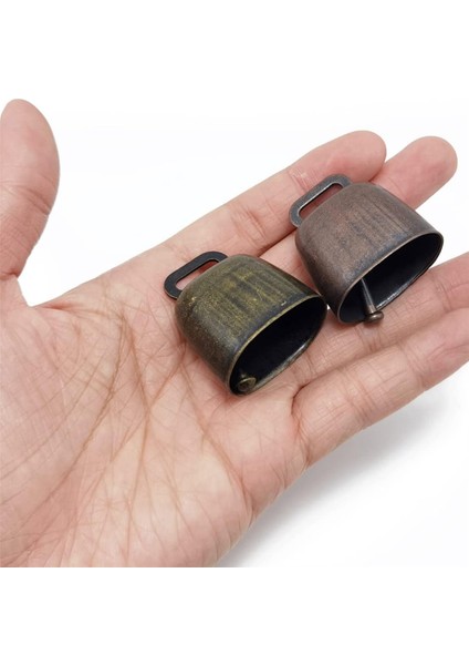 18PCS Inek Atı Koyun Otlatma Bakır Çanları Küçük Pirinç Çan, Inek Retro Çan Inek Çanları Gürültü Üreticisi (Yurt Dışından) fırsatları