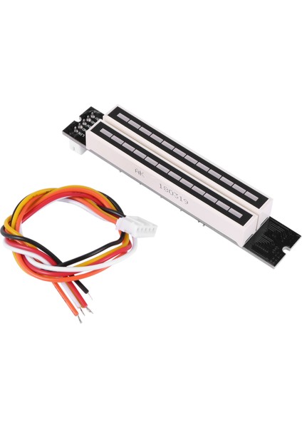 Çift 12 Müzik Seviyesi Göstergesi LED Spektrum Vu Metre Amplifikatör Lambaları Mp3 Dc 7-12V (Fınıs) (Yurt Dışından)