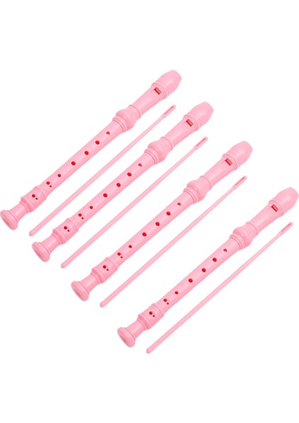 Pembe Abs Kayıttıcı 8 Delikli Müzik Aleti Flüt Çocuklar Yetişkin Yeni Başlayanlar Giriş Seviyesi Flüt Enstrüman (Yurt Dışından) indirimleri