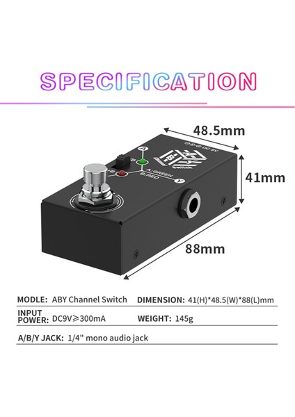 Kanal Elektro Gitar Pedal Enstrümanı Evrensel Aby Hat Seçici Gitar Efektörü Aby Çift Kanal Hat Seçimi (Yurt Dışından) indirimleri