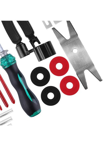 Gitar Temizlik ve Bakım Aracı Seti Gitar Üç-Bir-One Stringer Tesisat Cetvel Taşlama Seti (Yurt Dışından) fiyatları