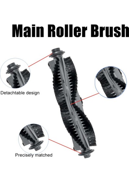 Ana Fırça Filtreleri Yan Fırçalar Airrobo P20 Robot Vakum Süpürge Yedek Yedek Parça Aksesuarları Set (Yurt Dışından) indirimleri