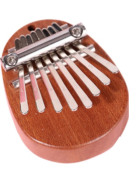 Mini Kalimba 8 Anahtar Zarif Parmak Başparmak Piyano, Yeni Başlayanlar Için Hediye Müzik Severler Oyuncuları, Sevimli Kolye Elipse (Yurt Dışından) indirimleri