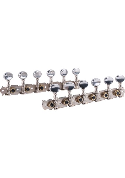 6l 6r Tuning Pegs Tuner Makine Başlıkları Dize Tuning Pegs 12 Dize Akustik Gitar Aksesuar Parça Gümüş (Yurt Dışından) modelleri