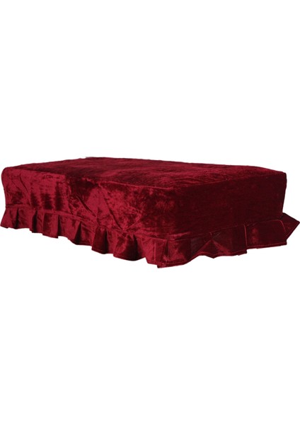 Piyano Tezgah Kapağı Altın Kadife Piyano Çift Tezgah Kapağı Toz Geçirmez Kalınlaşmış Piyano Tezgah Kapağı Guzheng Piyano Benchcover, C (Yurt Dışından) indirimleri