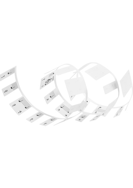 Piyano Notları Başlangıç, Çıkarılabilir Piyano Klavye Not Etiketleri 61 Anahtarlı Tam Boy, Çıkartmalara Gerek Yok (Yurt Dışından)