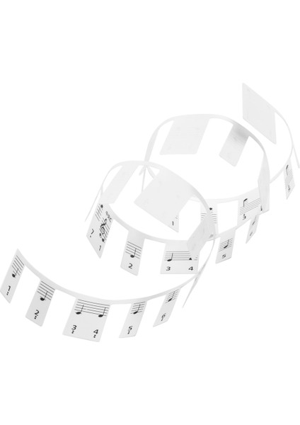 Piyano Notları Başlangıç, Çıkarılabilir Piyano Klavye Not Etiketleri 61 Anahtarlı Tam Boy, Çıkartmalara Gerek Yok (Yurt Dışından) fırsatları