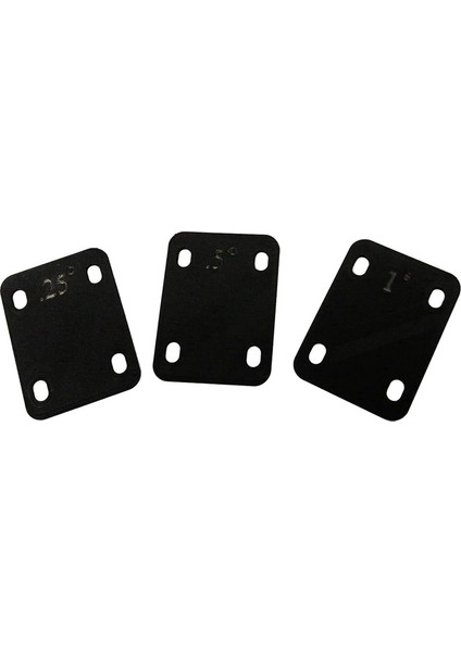 Gitar Boynu 3pcs Gitar ve Bas Bolt-On Boyun Onarımı Için 0.25 °, 0.5 ° ve 1 ° Derecelik Contalar (Yurt Dışından) fiyatları