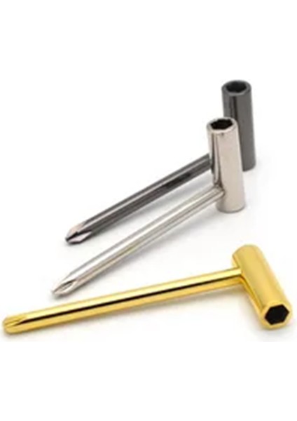 6.35MM Gitar Kafes Çubuk Anahtarı Dayanıklı Kafes Çubuk Boyun Ayarı Hex Tenner Metal Hex Anahtarı (Yurt Dışından) fırsatları