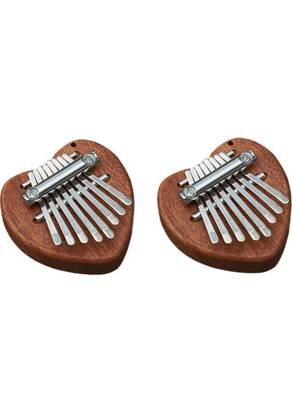 Mini Kalimba Mini Başparmak Piyano 8 Tonlu Taşınabilir Yeni Başlayan Parmak Piyano Enstrümanı D (Yurt Dışından)