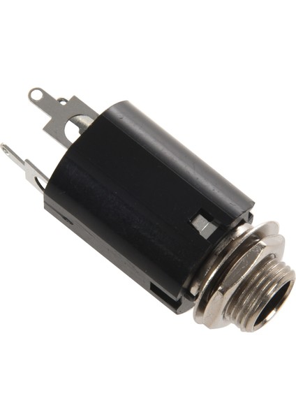 1pc Siyah Gitar Endpin Jack 6.35 Herhangi Bir Gitar Eq Pikap Çıktı Gitar Parçaları ve Aksesuarları Için Giriş (Yurt Dışından) modelleri