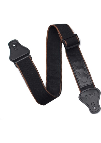 P&amp;p Gitar Kayışı Yumuşak Ayarlanabilir Akustik Gitar Kayışı Ukulele Bas Müzik Enstrüman Aksesuarları Siyah (Yurt Dışından)