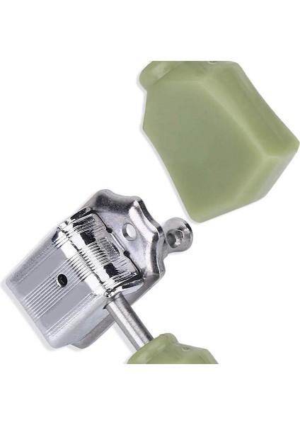 Gitar Ayar Pegs String Tuners 3r 3l Makine Kapakları String Tuning Anahtar Pegs Tuner Folk/electric Gitar Gümüş (Yurt Dışından) fiyatları
