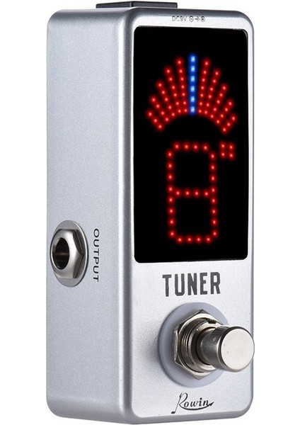 Rowin Mini Gitar Tuner Efekt Pedal LED Ekran Gitar Etkisi Pedal Gitar Aksesuarları Bas Gitar (Yurt Dışından) fiyatları