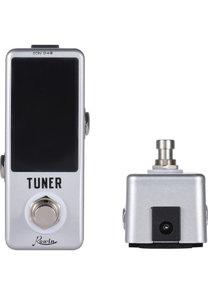 Rowin Mini Gitar Tuner Efekt Pedal LED Ekran Gitar Etkisi Pedal Gitar Aksesuarları Bas Gitar (Yurt Dışından) modelleri