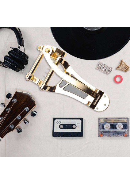 Vibrato Köprüsü Tail Piece B7 Gibson Bigsby ES355 Epifon Altın Için Caz Gitar (Yurt Dışından) modelleri