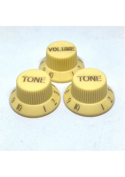 Altın Hız Kontrol Knob 2T1V Gitar Düğmesi Seti Elektro Gitar Parçaları (Yurt Dışından) modelleri