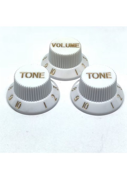 Altın Hız Kontrol Knob 2T1V Gitar Düğmesi Seti Elektro Gitar Parçaları (Yurt Dışından) fırsatları