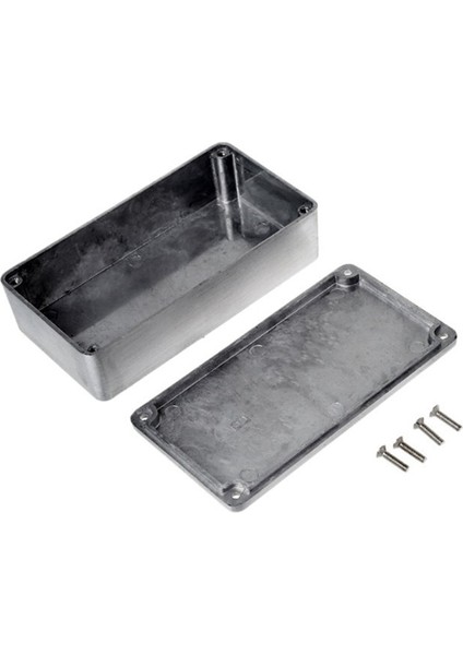 Alüminyum Kutu Gitar Efektleri Konut Stompbox Efektleri Muhafaza Sondağer Plastik Sprey Diy Gitar Pedal Kiti (Yurt Dışından) fırsatları