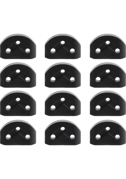 12PCS Klasik Gitar Silindirler Dize Ağaçları Tutma Kılavuzları Gitar Dizesi Kilit Kiliti Kelepçesi, Siyah (Yurt Dışından)