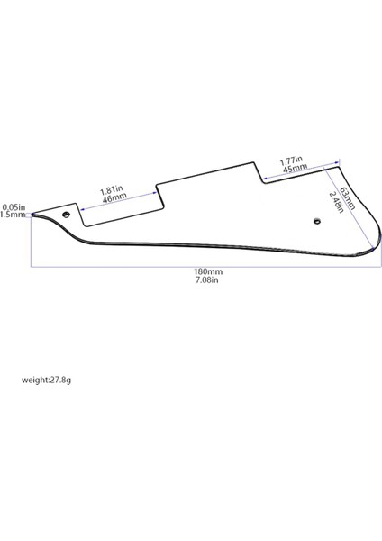 Lp Gitar Için Gibson Les Paul Gitar Için Braket ve Vidalar Enstrüman Parçası (Yurt Dışından)