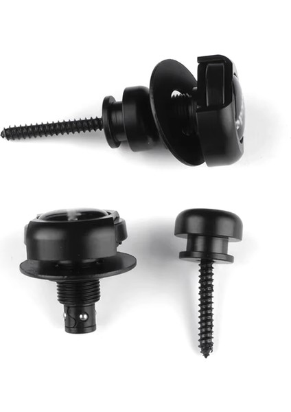 2 Adet Gitar Kayış Kilitleri Düğmesi Kilitler Güvenlik Tutucu Anti-Düzenli Metal Kayış Düğmeleri Elektro Gitar Bass Için Tutucu, A (Yurt Dışından) modelleri