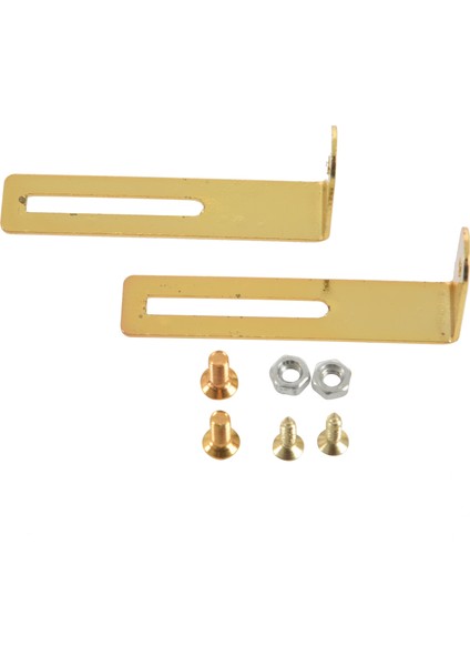Gibson Les Paul Electric Gitar Repalation Için Pickguard Braket Montaj Vidaları (2 Paket) (Altın) (Yurt Dışından) fiyatları
