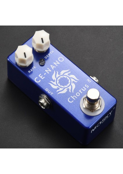 Mosky Ce-Nano Elektro Gitar Korosu Etkisi Pedalı Tam Metal Kabuk Gerçek Baypas (Yurt Dışından) indirimleri