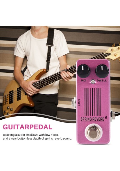 Mosky Mp-51 Bahar Yankı Mini Tek Gitar Efekt Pedalı Gerçek Baypas Gitar Parçaları ve Aksesuarları (Yurt Dışından) fırsatları