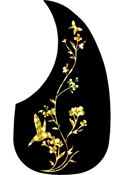 Su Damla Tipi Lazer Gitar Pickguard Anti-Çizgi Tahtası Pvc Klasik Gitar Pickguard Anti-Çizelge Tahtası E (Yurt Dışından)