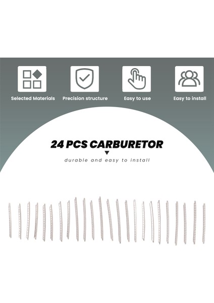2.2mm Akustik Elektro Gitar 24 Frets Fret Tel Fret Tel Seti, Gümüş (Yurt Dışından) fırsatları