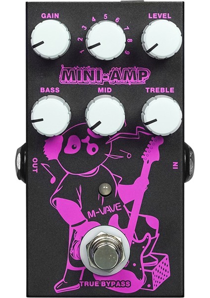 M-Vave Mini-Amp Gitar Tek Blok Efektörü Elektro Gitar Hoparlör Işleme Cihazı (Yurt Dışından)